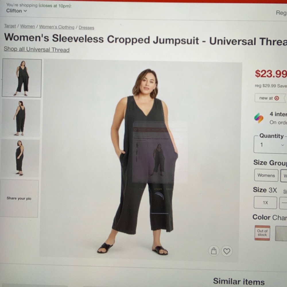 ISO not selling Universal Thread Jumpsuit